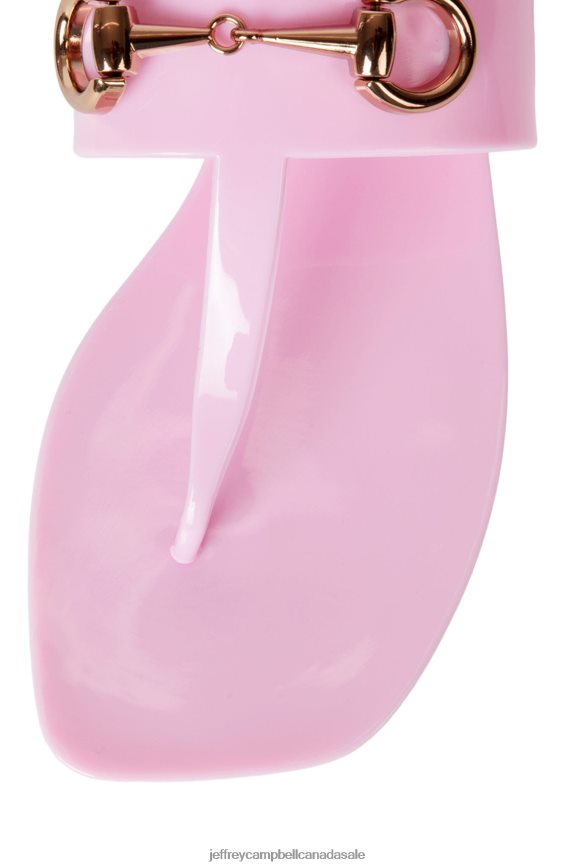 A-LIL-BIT Women Pink Shiny PLRNJH133 Jeffrey Campbell Sandals