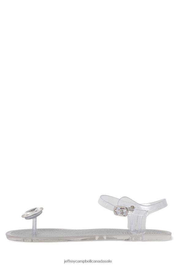 BEACH-GLOW Women Silver PLRNJH139 Jeffrey Campbell Sandals