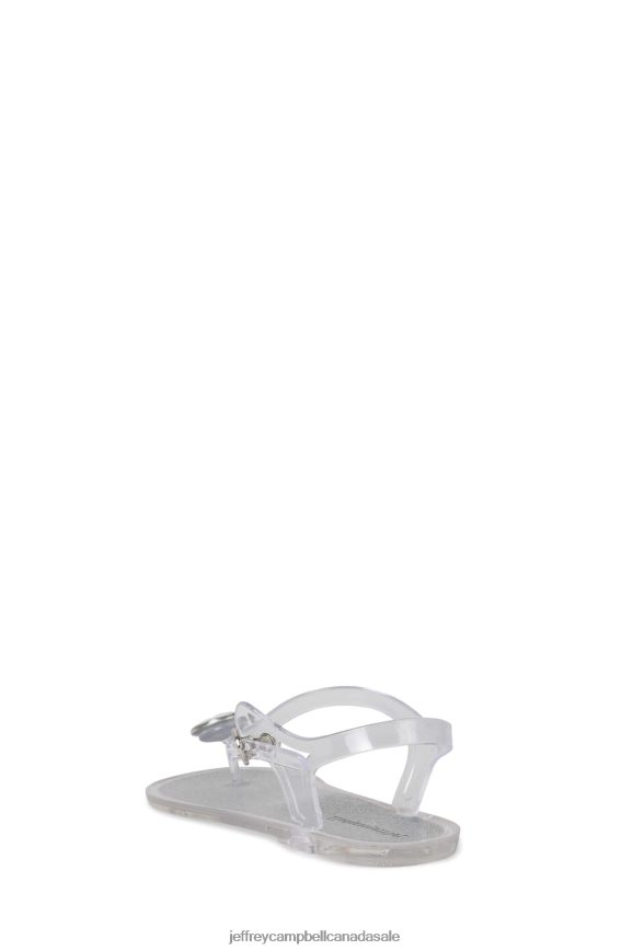 BEACH-GLOW Women Silver PLRNJH139 Jeffrey Campbell Sandals