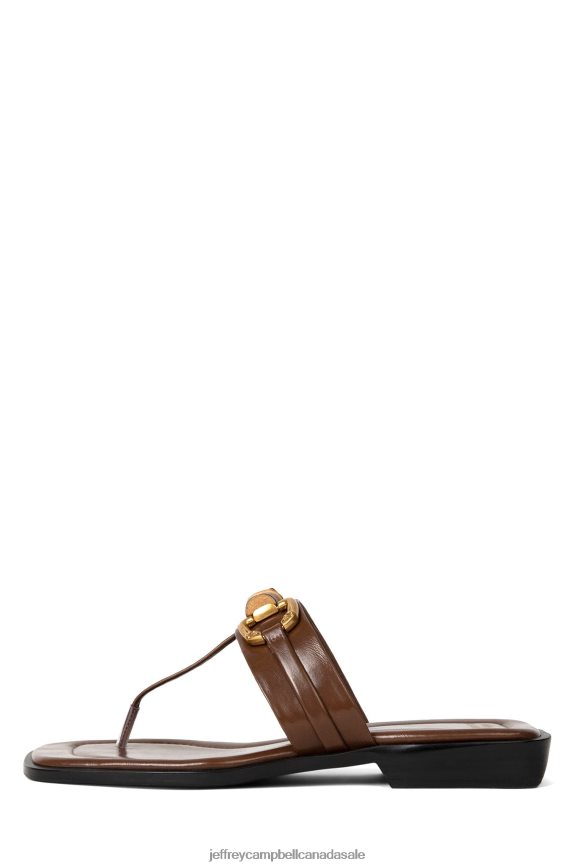 BORA-BORA Women Brown Gold PLRNJH1736 Jeffrey Campbell Sandals