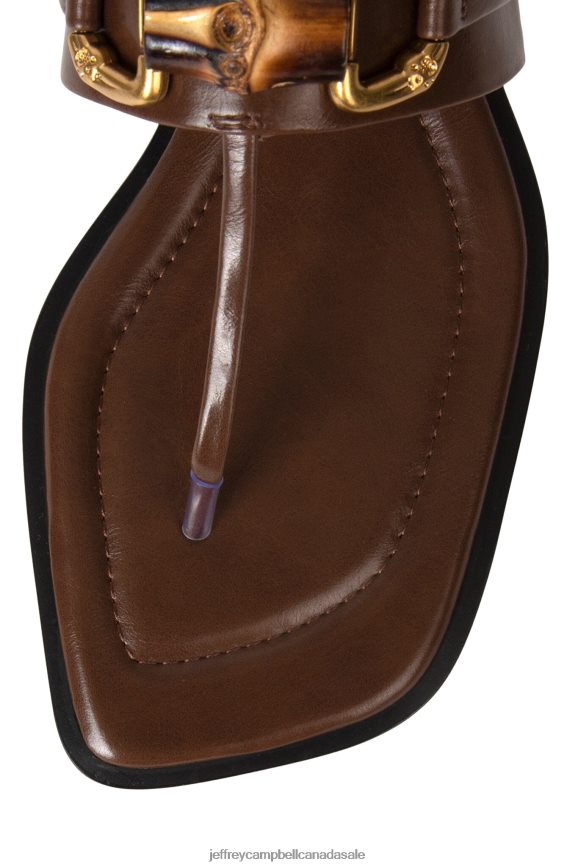 BORA-BORA Women Brown Gold PLRNJH1736 Jeffrey Campbell Sandals