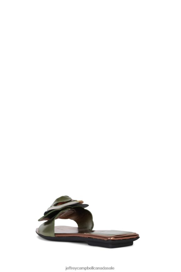 BOUQUET Women Green Bronze Multi PLRNJH1751 Jeffrey Campbell Sandals