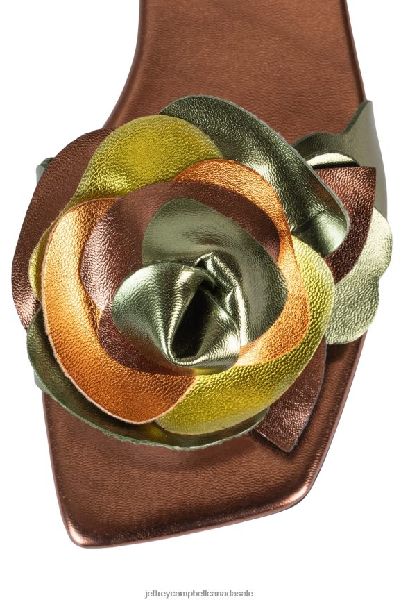 BOUQUET Women Green Bronze Multi PLRNJH1751 Jeffrey Campbell Sandals