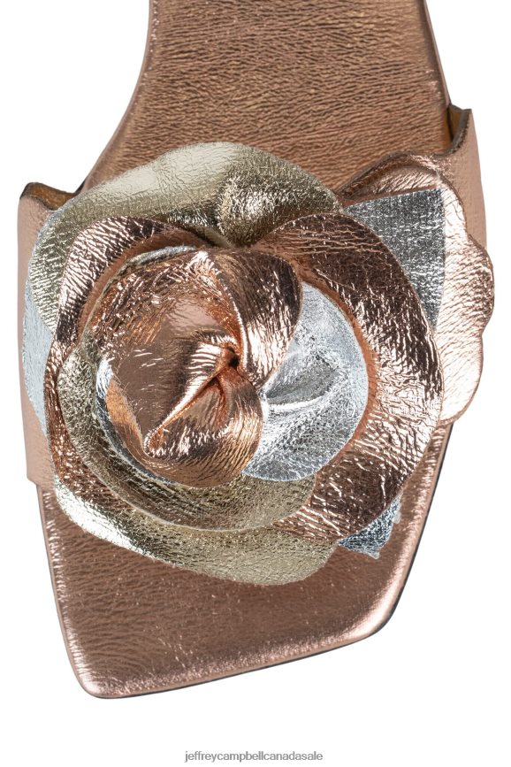 BOUQUET Women Silver Gold Metallic Combo PLRNJH1752 Jeffrey Campbell Sandals