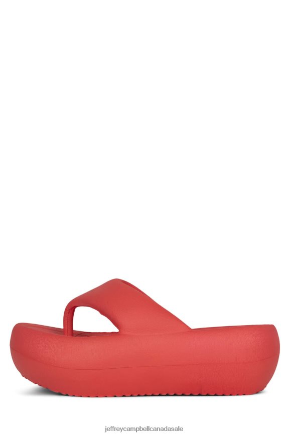 CHILLAXIN Women Red PLRNJH171 Jeffrey Campbell Sandals