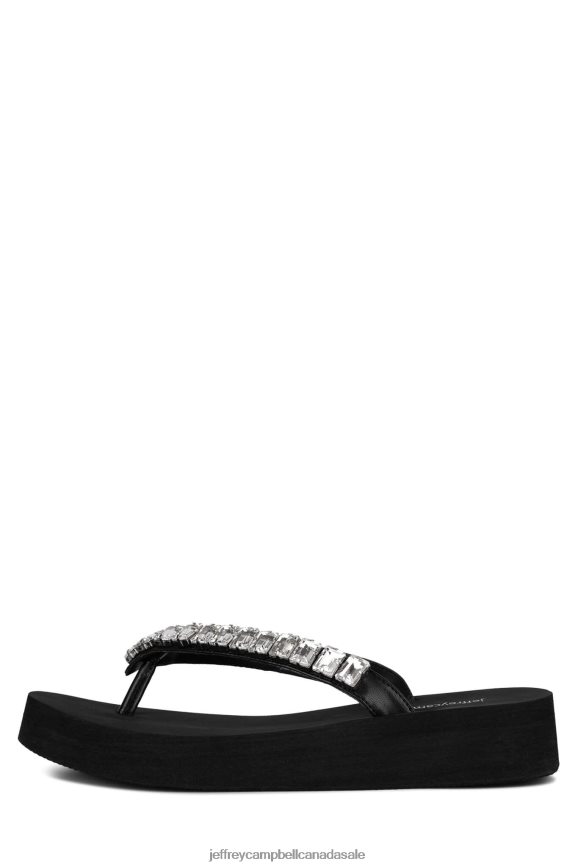 ICONICS-S Women Black Clear PLRNJH181 Jeffrey Campbell Sandals