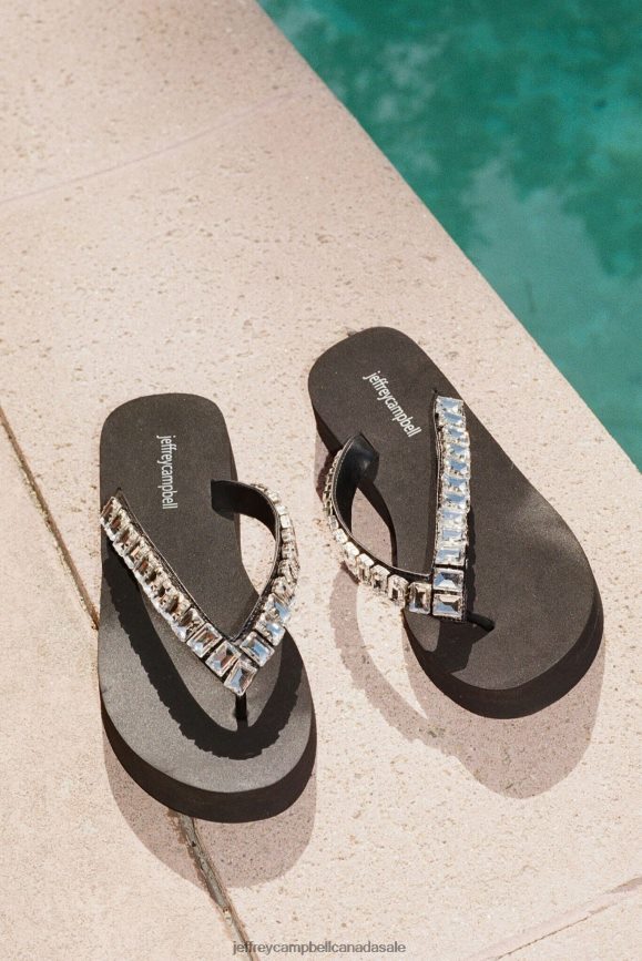 ICONICS-S Women Black Clear PLRNJH181 Jeffrey Campbell Sandals