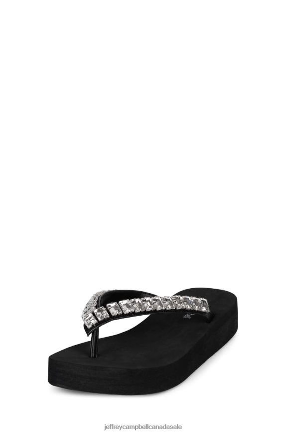 ICONICS-S Women Black Clear PLRNJH181 Jeffrey Campbell Sandals