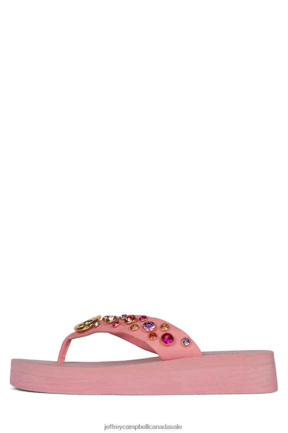 ICONICS Women Pink Multi PLRNJH164 Jeffrey Campbell Sandals