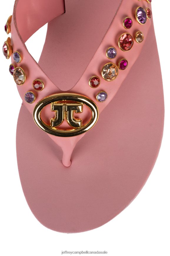 ICONICS Women Pink Multi PLRNJH164 Jeffrey Campbell Sandals
