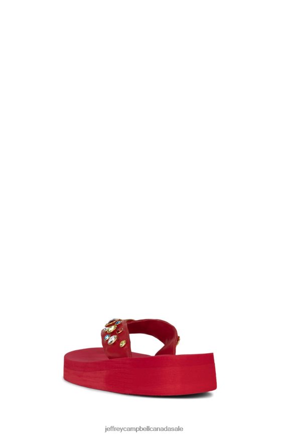 ICONICS Women Red Multi PLRNJH166 Jeffrey Campbell Sandals