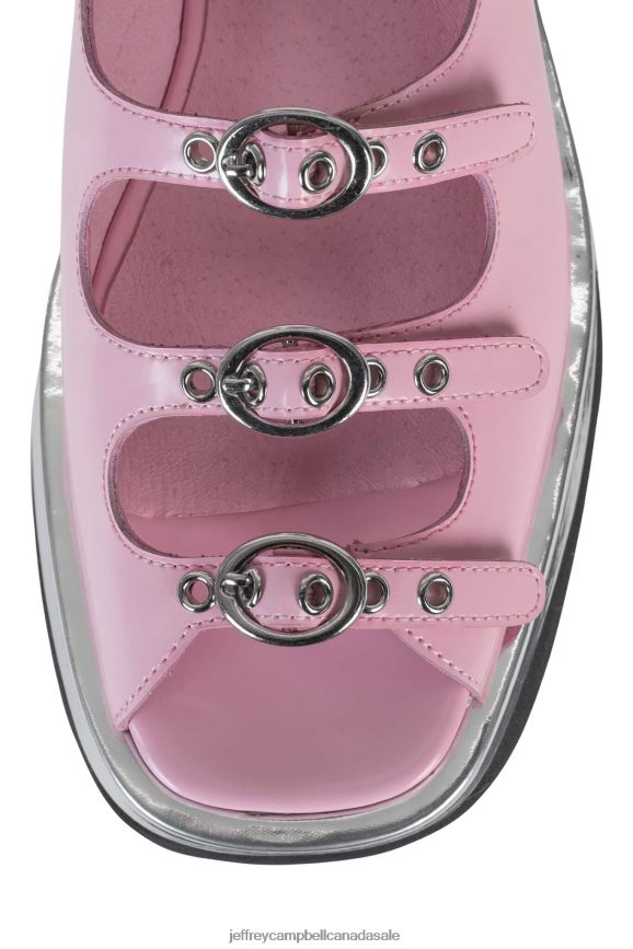 INFRARED Women Pink Box Silver PLRNJH221 Jeffrey Campbell Sandals