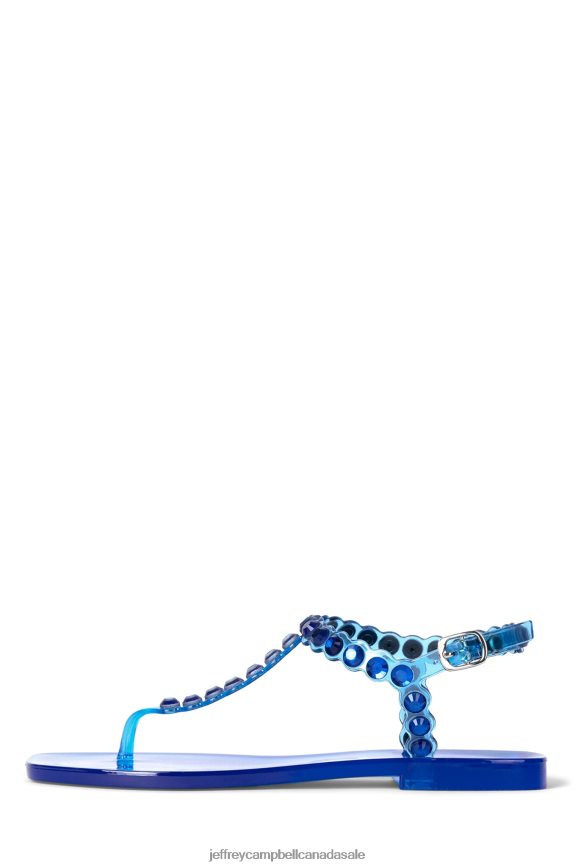 JEMMIN Women Blue Shiny PLRNJH160 Jeffrey Campbell Sandals