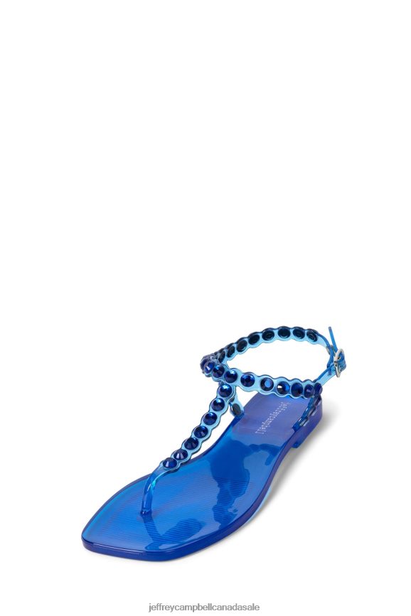 JEMMIN Women Blue Shiny PLRNJH160 Jeffrey Campbell Sandals