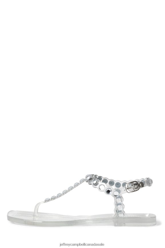 JEMMIN Women Clear PLRNJH163 Jeffrey Campbell Sandals
