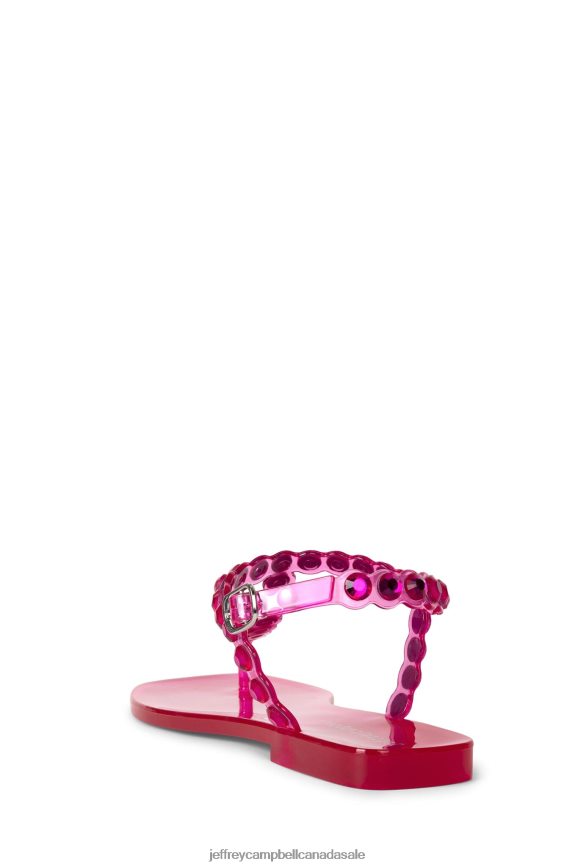 JEMMIN Women Fuchsia Shiny PLRNJH161 Jeffrey Campbell Sandals