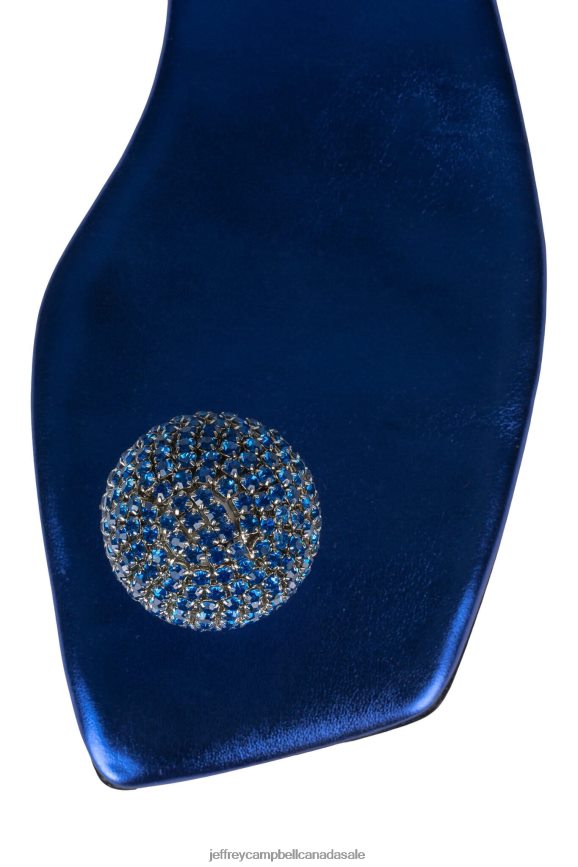 REFINED Women Blue Clear PLRNJH1745 Jeffrey Campbell Sandals