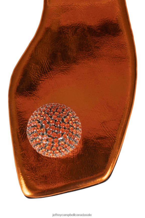 REFINED Women Orange Clear PLRNJH1746 Jeffrey Campbell Sandals