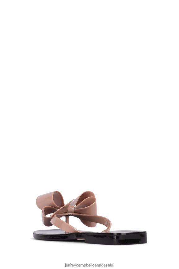 SUGARY Women Blush Shiny Black Shiny PLRNJH153 Jeffrey Campbell Sandals