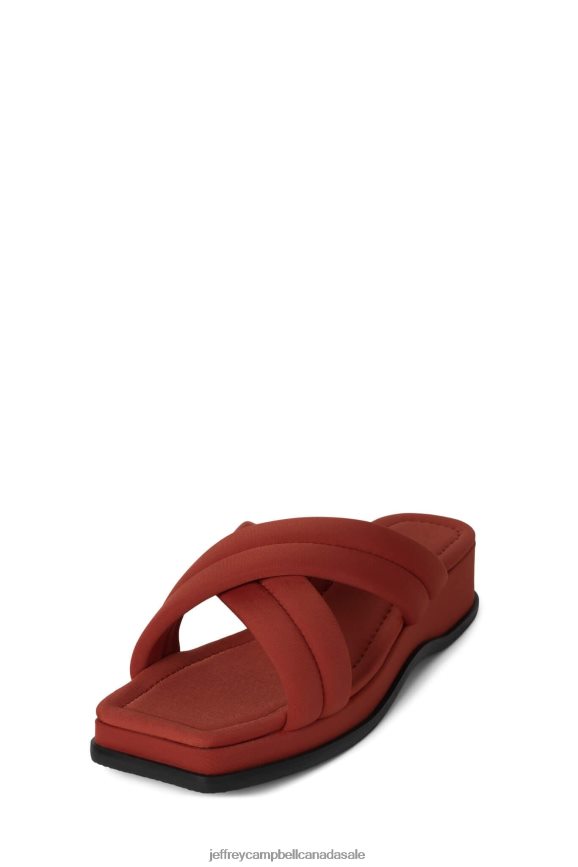 SUN-SATION Women Red Neoprene PLRNJH22 Jeffrey Campbell Sandals