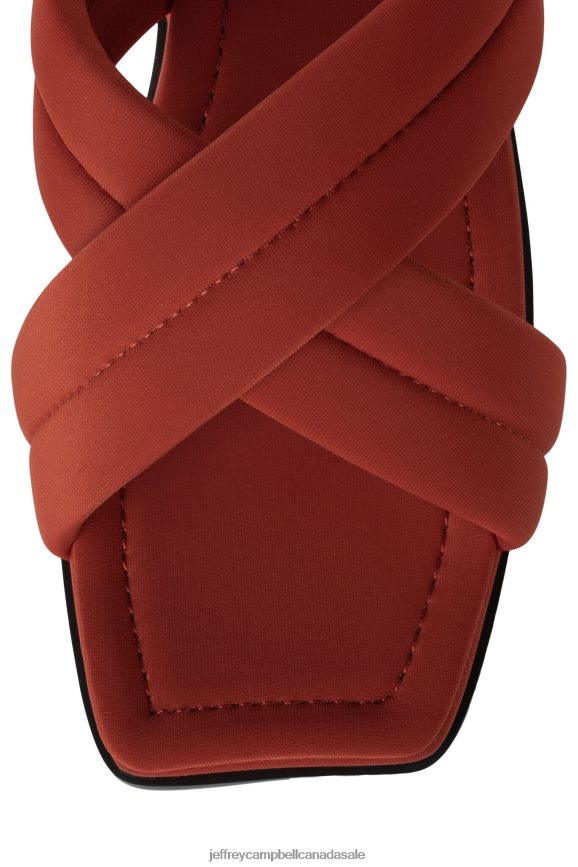 SUN-SATION Women Red Neoprene PLRNJH22 Jeffrey Campbell Sandals