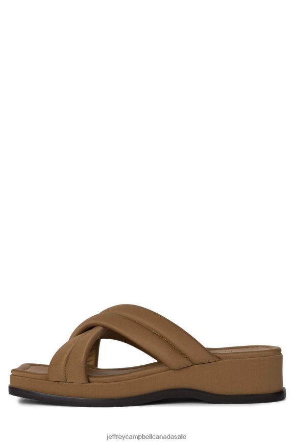 SUN-SATION Women Tan Neoprene PLRNJH21 Jeffrey Campbell Sandals