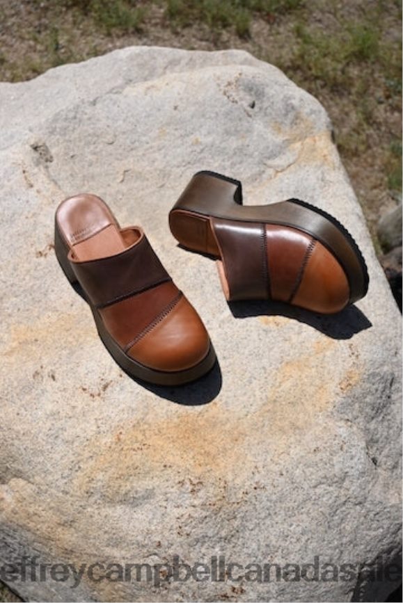 CLOGGED Women Red White Blue PLRNJH1724 Jeffrey Campbell Heeled Mule