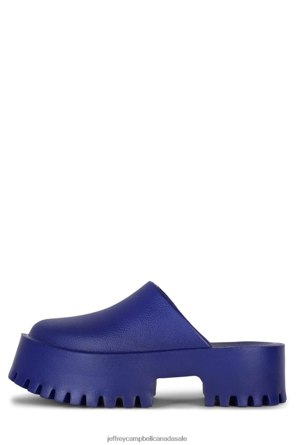 CLOGGE Women Blue PLRNJH1693 Jeffrey Campbell Heeled Mule