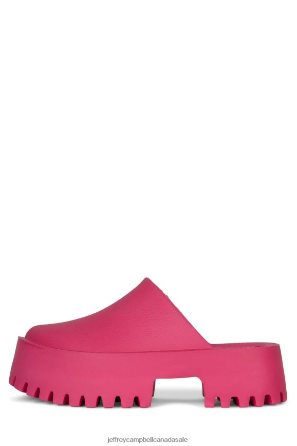 CLOGGE Women Fuchsia PLRNJH1689 Jeffrey Campbell Heeled Mule