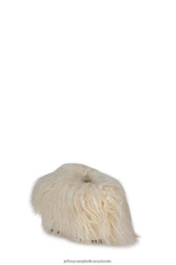 CLOGGIN-F Women Ivory PLRNJH1732 Jeffrey Campbell Heeled Mule