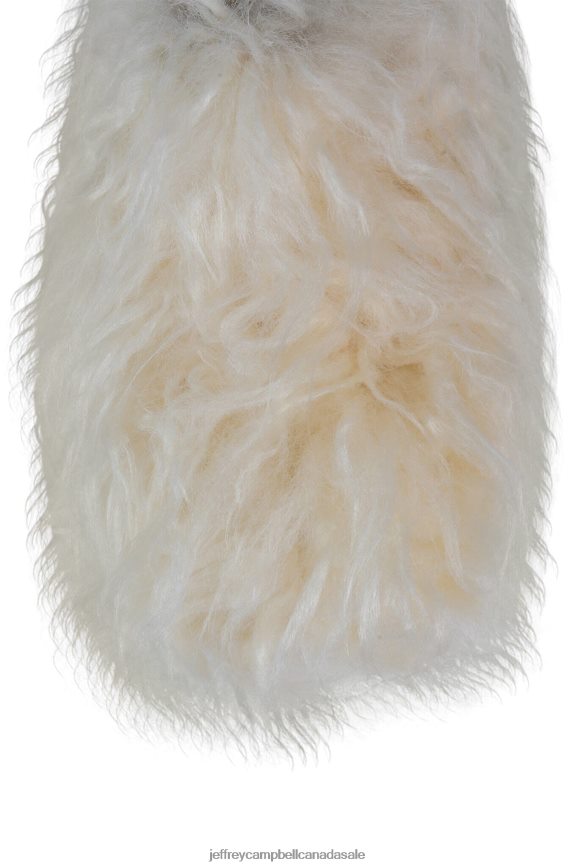 CLOGGIN-F Women Ivory PLRNJH1732 Jeffrey Campbell Heeled Mule