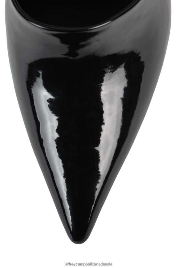 COLLETTA Women Black Patent PLRNJH1652 Jeffrey Campbell Heeled Mule