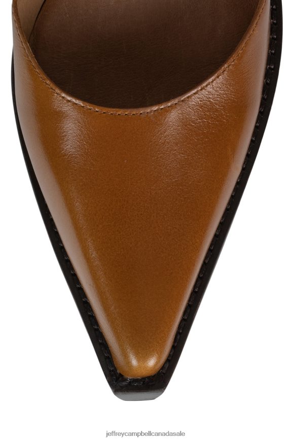 DISTURBIA Women Tan PLRNJH94 Jeffrey Campbell Heeled Mule