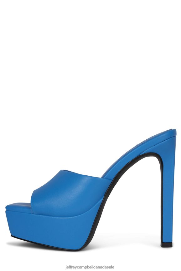 GOING-GLAM Women Blue PLRNJH1664 Jeffrey Campbell Heeled Mule