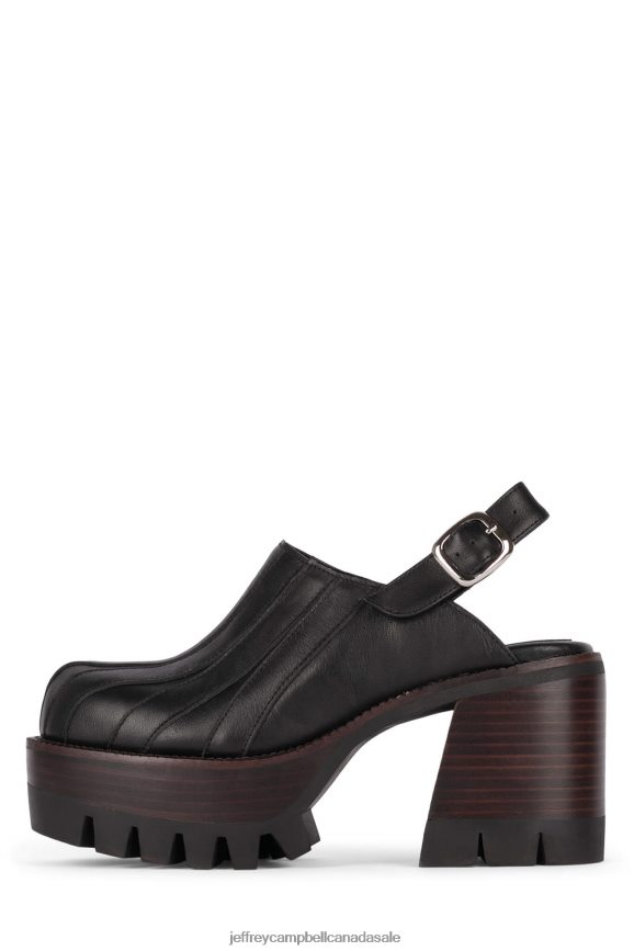 KULTURE-S Women Black PLRNJH1680 Jeffrey Campbell Heeled Mule