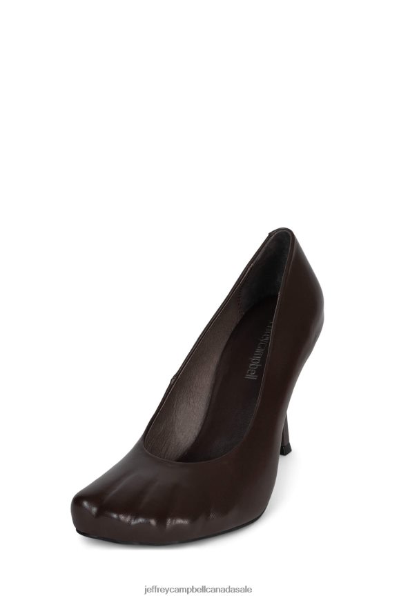 CONFORM Women Dark Brown PLRNJH1331 Jeffrey Campbell Heeled Pump