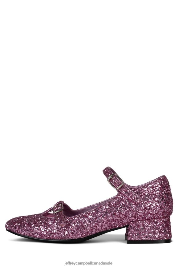 MUSICAL Women Fuchsia Glitter PLRNJH1397 Jeffrey Campbell Heeled Pump