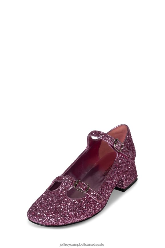MUSICAL Women Fuchsia Glitter PLRNJH1397 Jeffrey Campbell Heeled Pump