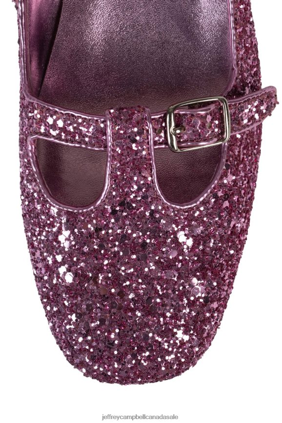 MUSICAL Women Fuchsia Glitter PLRNJH1397 Jeffrey Campbell Heeled Pump