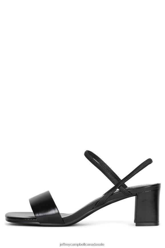 ADAPT Women Black PLRNJH89 Jeffrey Campbell Heeled Sandal
