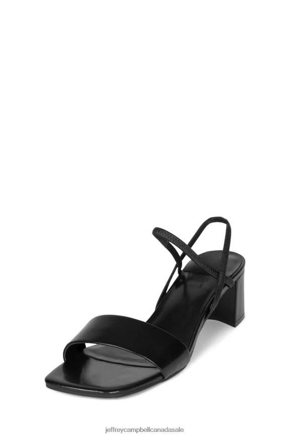 ADAPT Women Black PLRNJH89 Jeffrey Campbell Heeled Sandal