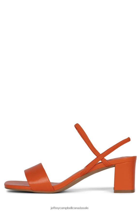 ADAPT Women Orange PLRNJH88 Jeffrey Campbell Heeled Sandal