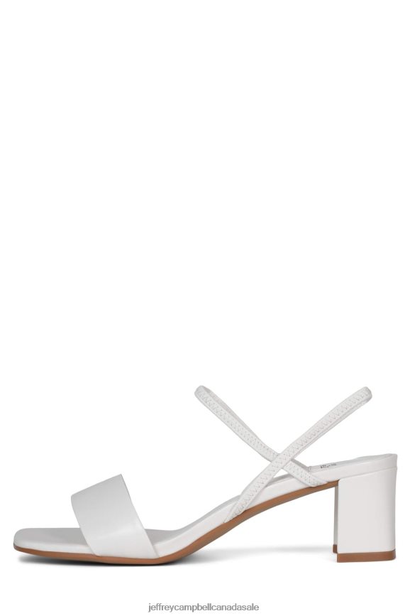ADAPT Women White PLRNJH87 Jeffrey Campbell Heeled Sandal