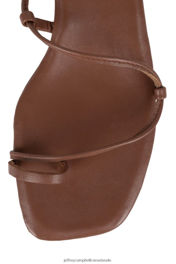 AGATE-2 Women Brown PLRNJH1597 Jeffrey Campbell Heeled Sandal
