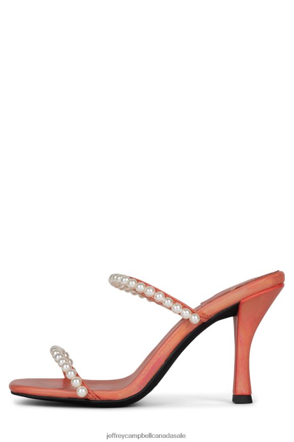 AKOYA-P Women Red Mirage PLRNJH1505 Jeffrey Campbell Heeled Sandal