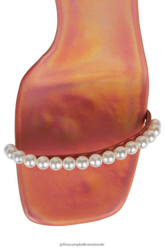 AKOYA-P Women Red Mirage PLRNJH1505 Jeffrey Campbell Heeled Sandal