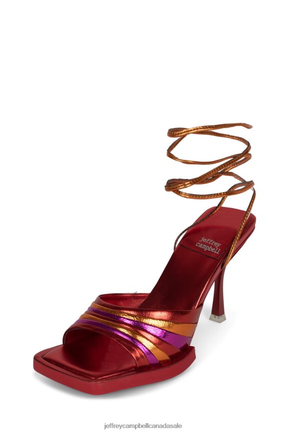 CARRIED Women Bright Metallic Multi PLRNJH1606 Jeffrey Campbell Heeled Sandal