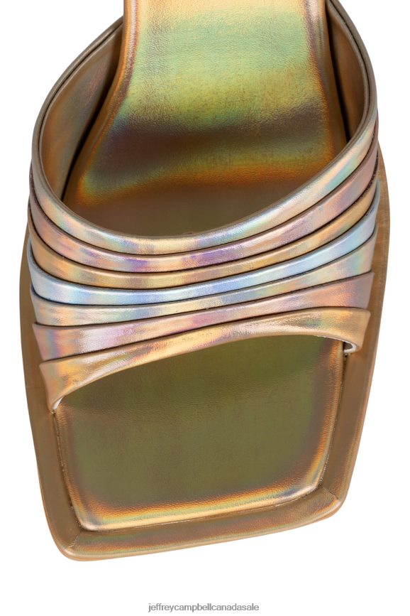 CARRIED Women Gold Multi PLRNJH1607 Jeffrey Campbell Heeled Sandal