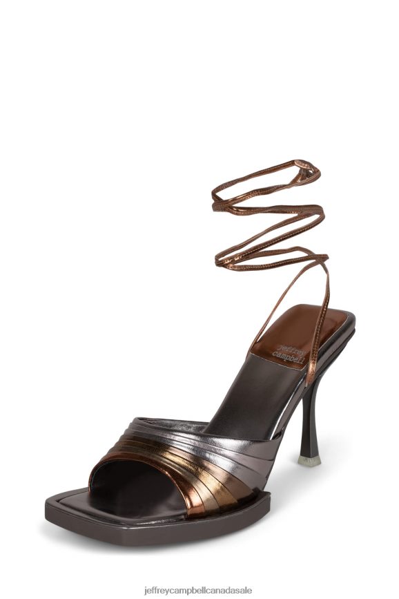 CARRIED Women Neutral Met Multi PLRNJH1608 Jeffrey Campbell Heeled Sandal