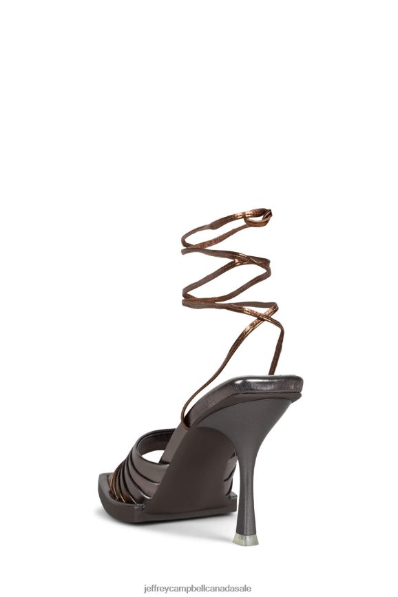 CARRIED Women Neutral Met Multi PLRNJH1608 Jeffrey Campbell Heeled Sandal